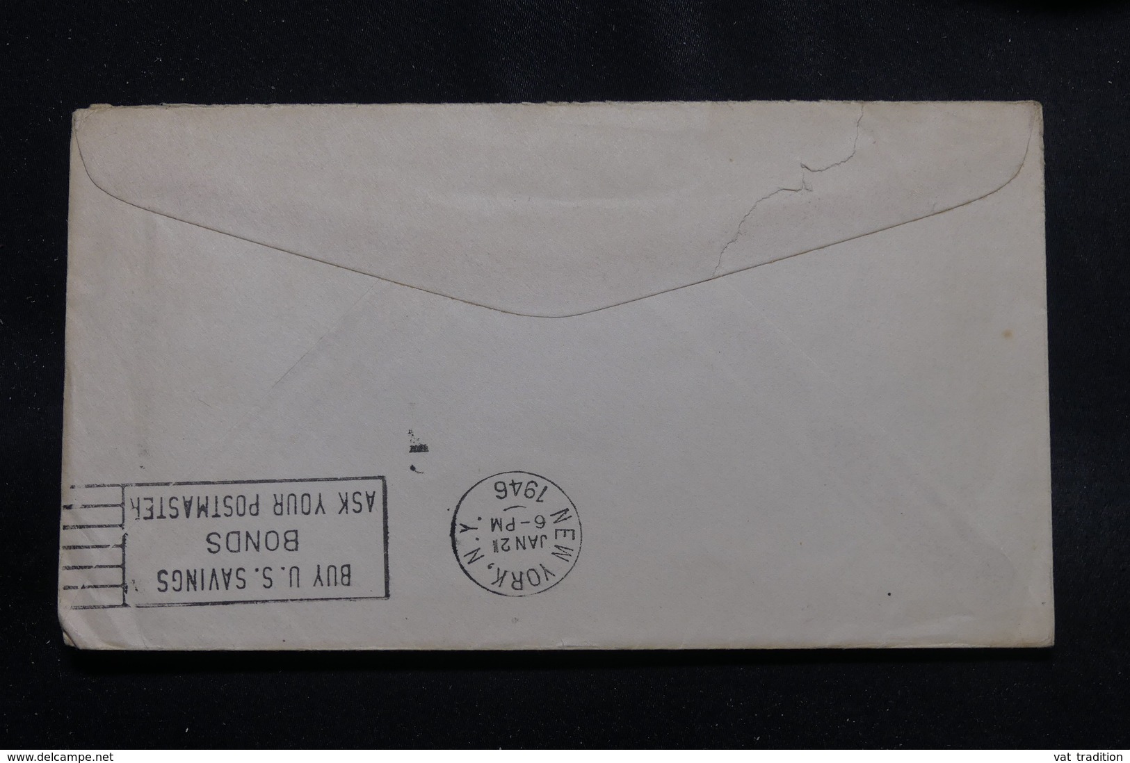 PHILIPPINES - Enveloppe Pour New York En 1946, Affranchissement Surchargé " Victory " - L 56592 - Philippines