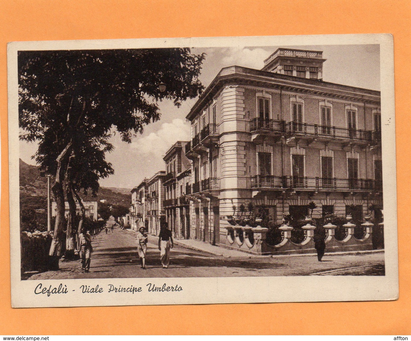 Cefalu Italy 1925 Postcard - Other & Unclassified