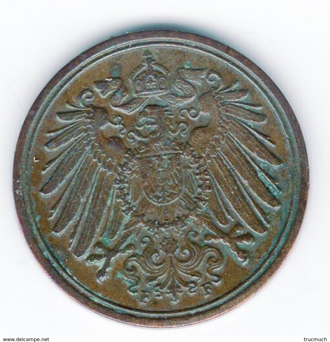 41 - 1 Pfennig - 1900 - F - 1 Pfennig