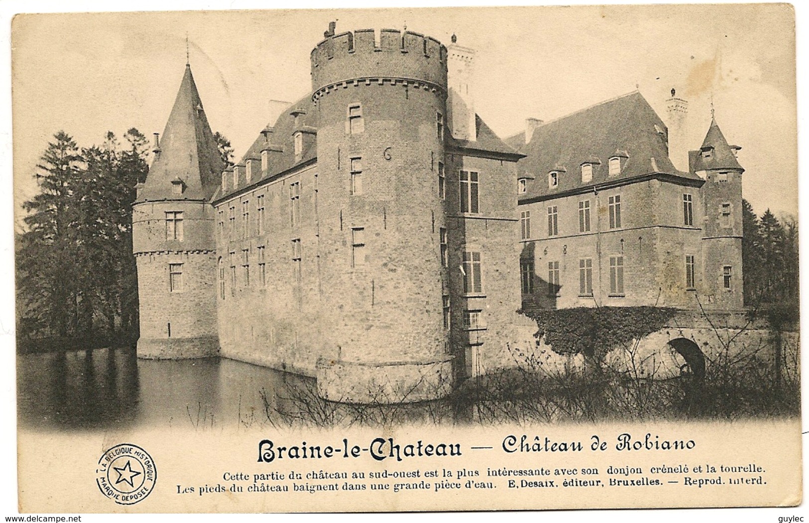 Braine-le-Château- Chateau De Robiano - Braine-le-Château