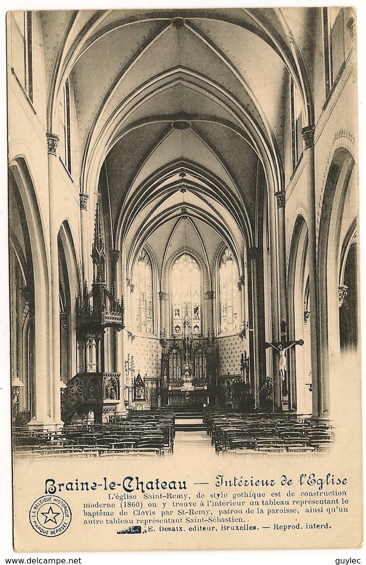 Braine-le-Château- Intérieur De L'église - Braine-le-Chateau