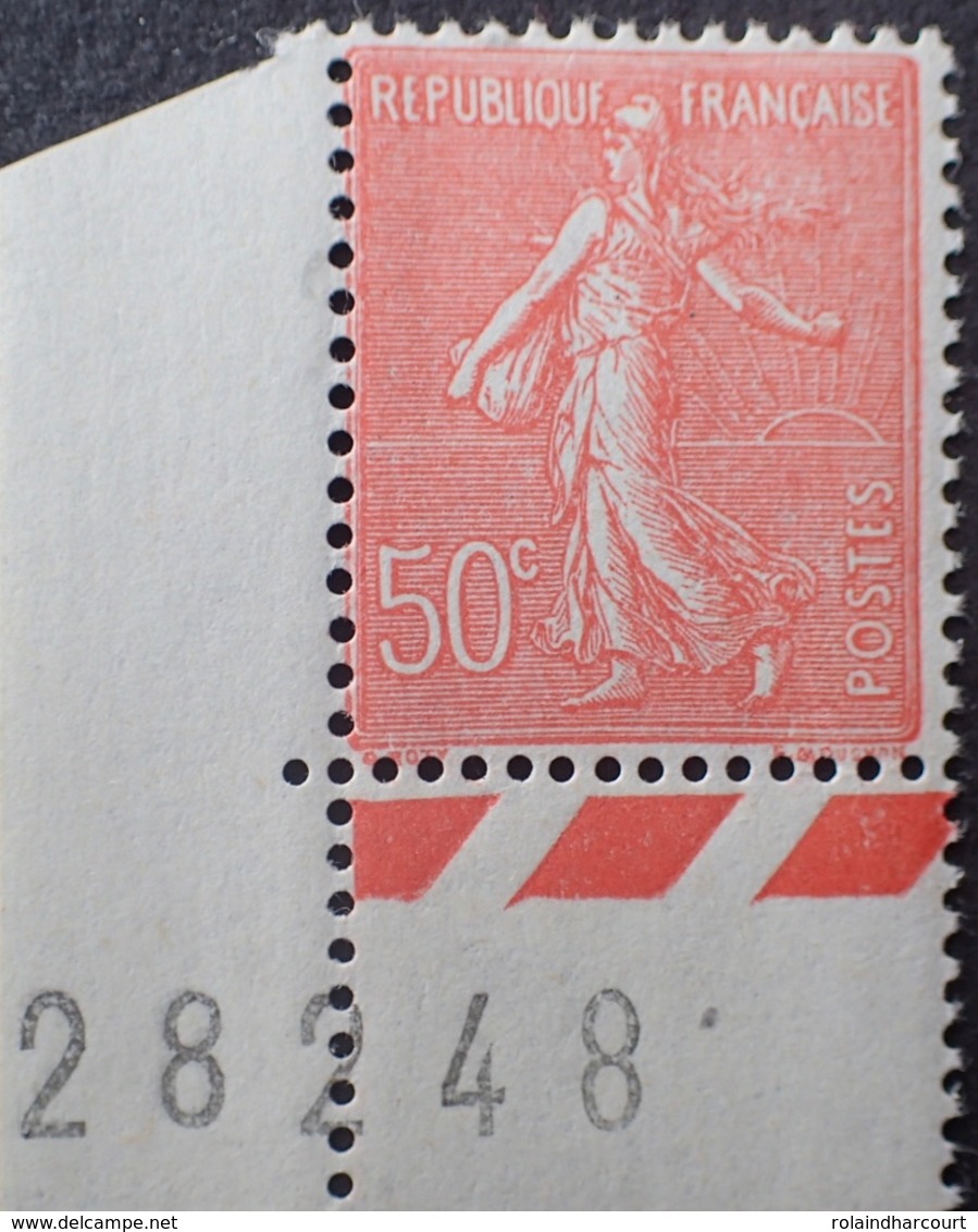 R1513/169 - 1924/1932 - TYPE SEMEUSE LIGNEE - N°199d (IIB) NEUF** CdF Numéroté - Ungebraucht