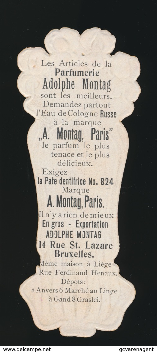 ART NOUVEAU CHROMO / BLADWIJZER  12 X 5.5 CM    2 SCANS - Sonstige & Ohne Zuordnung