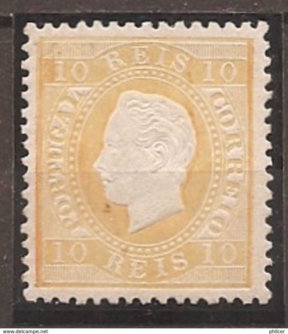 Portugal, 1870/6, # 37 Dent. 12 3/4, Tipo I, MH - Neufs