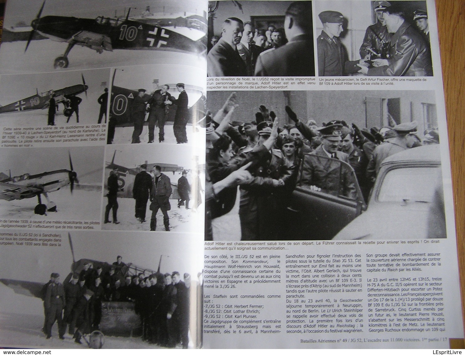 BATAILLES AERIENNES N° 52 Guerre 40 45 Histoire de la JG 52 luftwaffe Aviation Allemande Barbarossa Angleterre BF 109