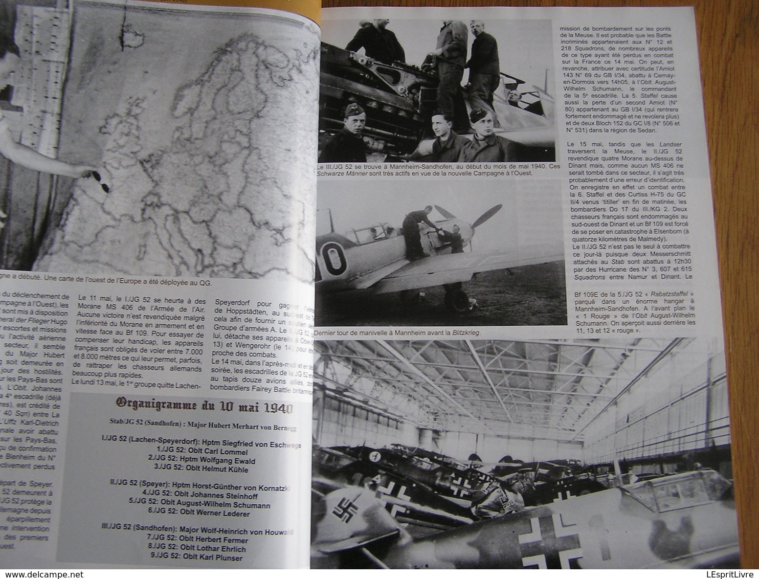 BATAILLES AERIENNES N° 52 Guerre 40 45 Histoire de la JG 52 luftwaffe Aviation Allemande Barbarossa Angleterre BF 109