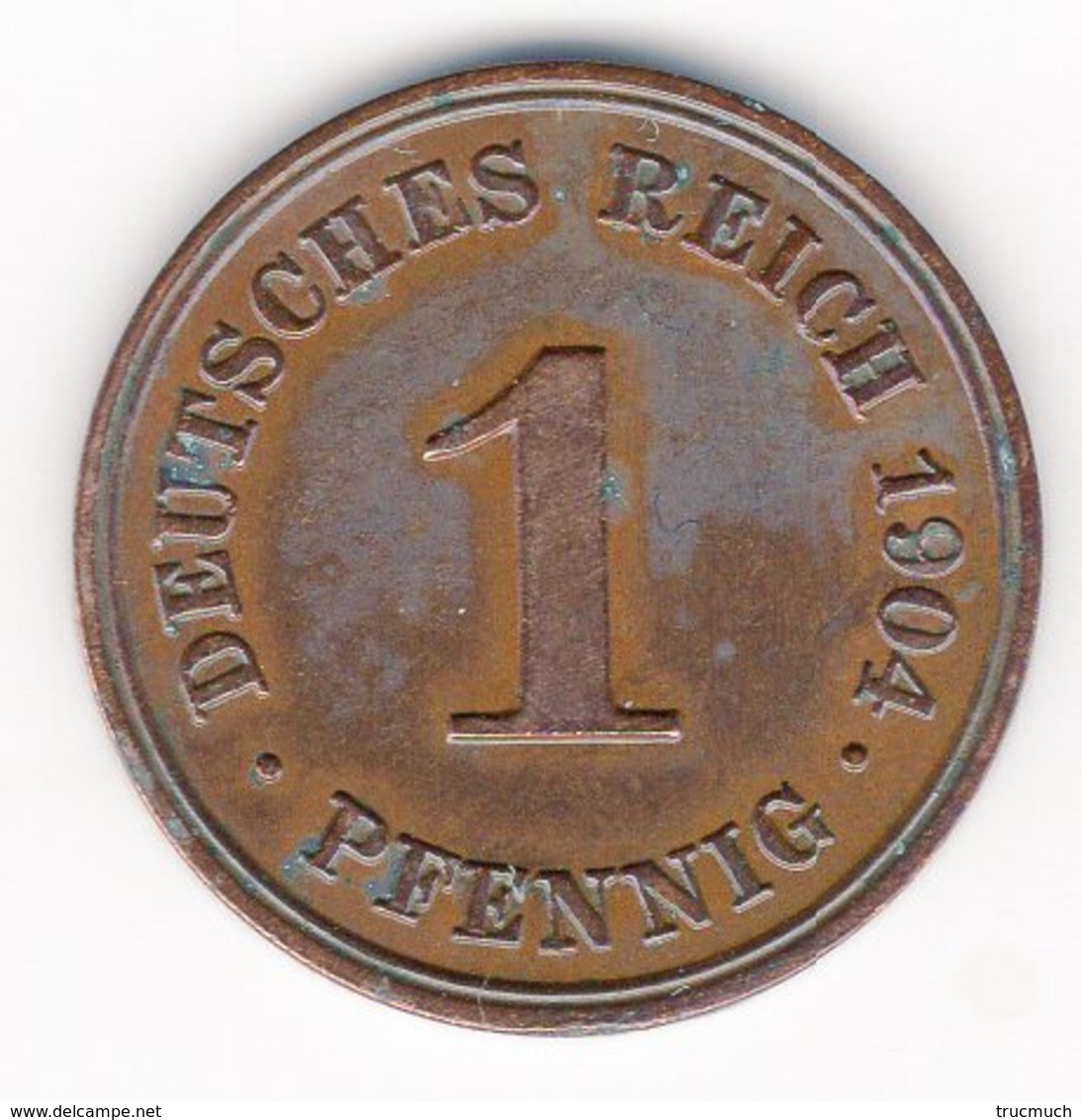 53 - 1 Pfennig - 1904 - D - 1 Pfennig