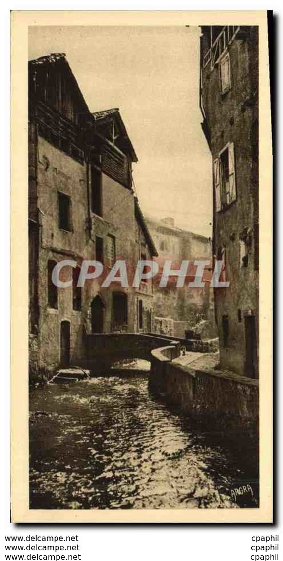 CPA Figeac La Venise Pauvre La Rue Du Canal Quercy - Figeac