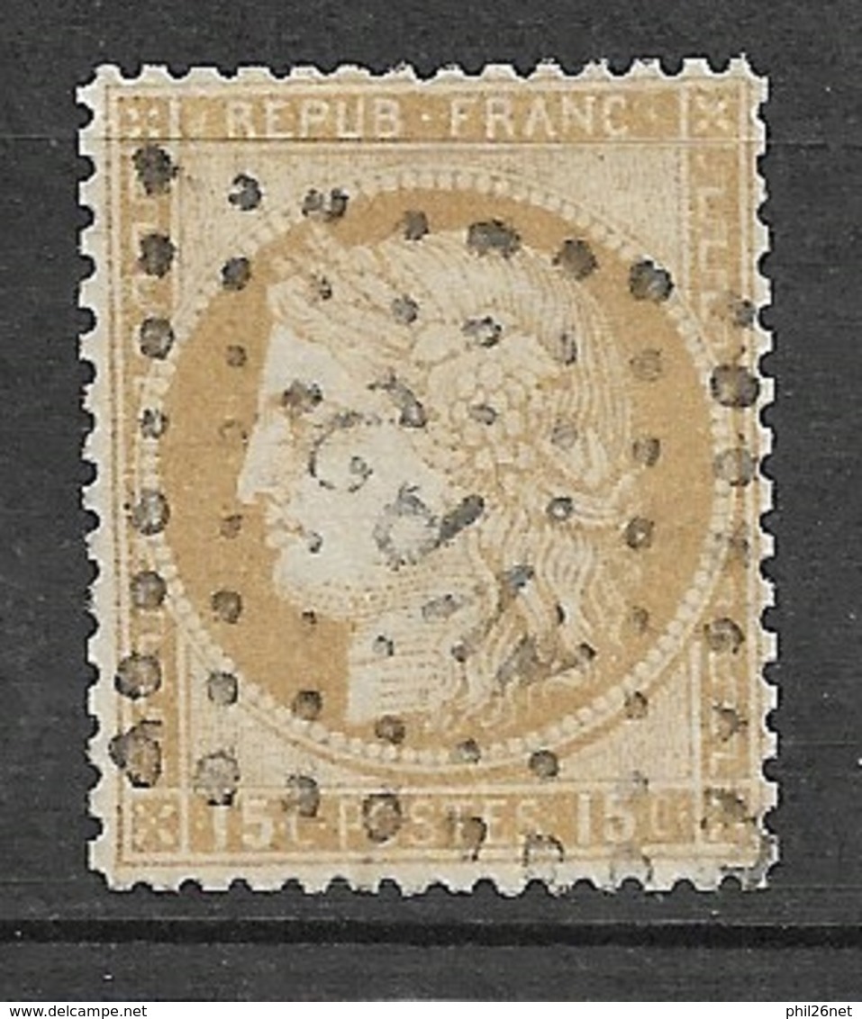 France   N°  55   Oblitéré B/TB   Ambulant  AVP  2  Avricourt à Paris ...     - 1871-1875 Ceres