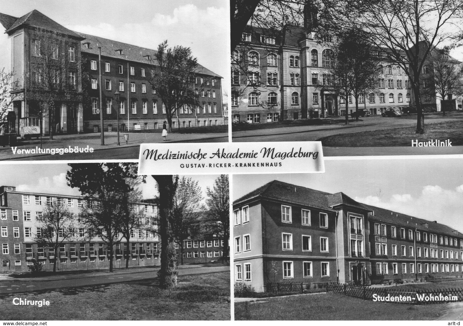 DC445 - Magdeburg Krankenhaus Mit Studentenwohnheim - Magdeburg