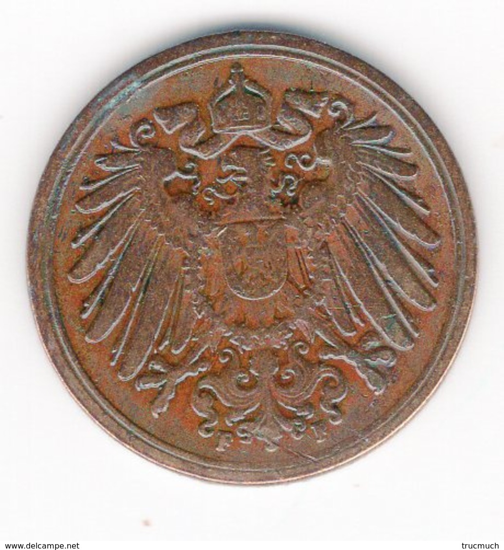 58 - 1 Pfennig - 1905 - F - 1 Pfennig