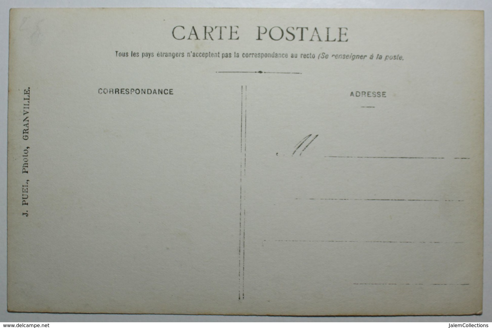 GRANVILLE - Lot De 5 Cartes Photos - MILITARIA - Granville