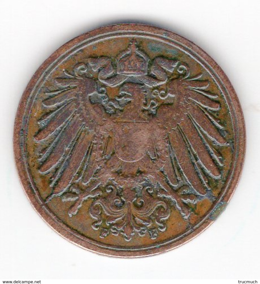 61 - 1 Pfennig - 1906 - F - 1 Pfennig