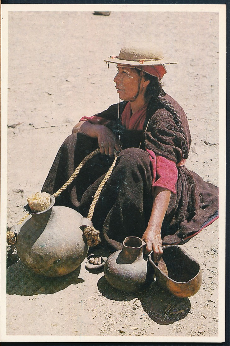 °°° 19494 - BOLIVIA - MUJER CALLAWAYA - 1993 °°° - Bolivia