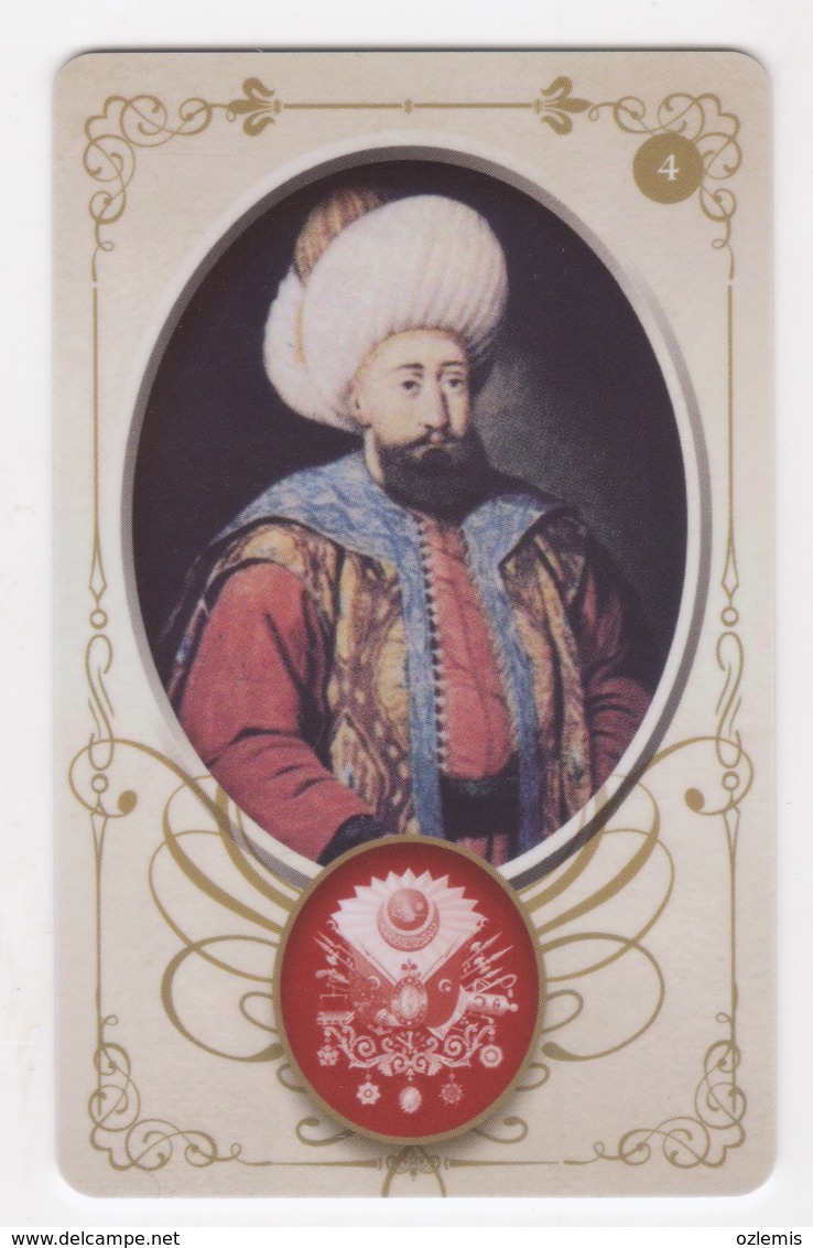 OTTOMAN YILDIRIM BAYEZID ,SIGNATURE ( TUGRA )PLASTIC CARD - Altri & Non Classificati