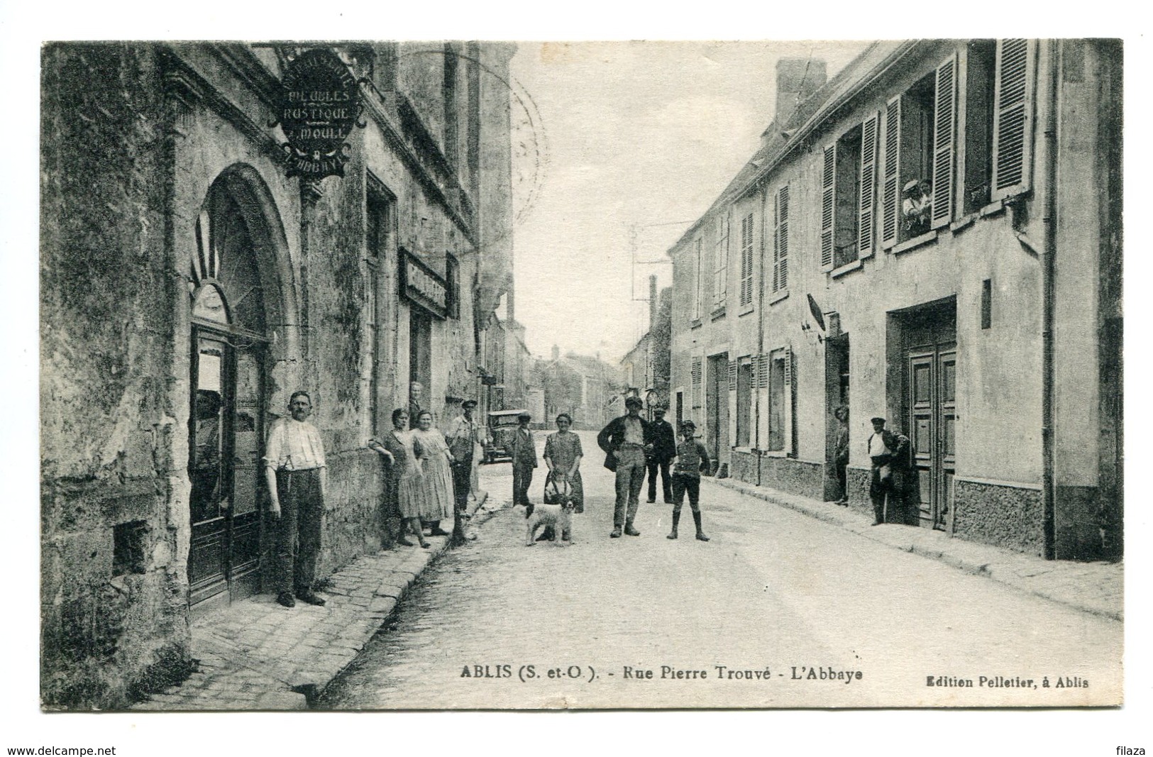 78 -  Yvelines - Ablis - Rue Pierre Trouve - L'Abbaye  (0765) - Ablis