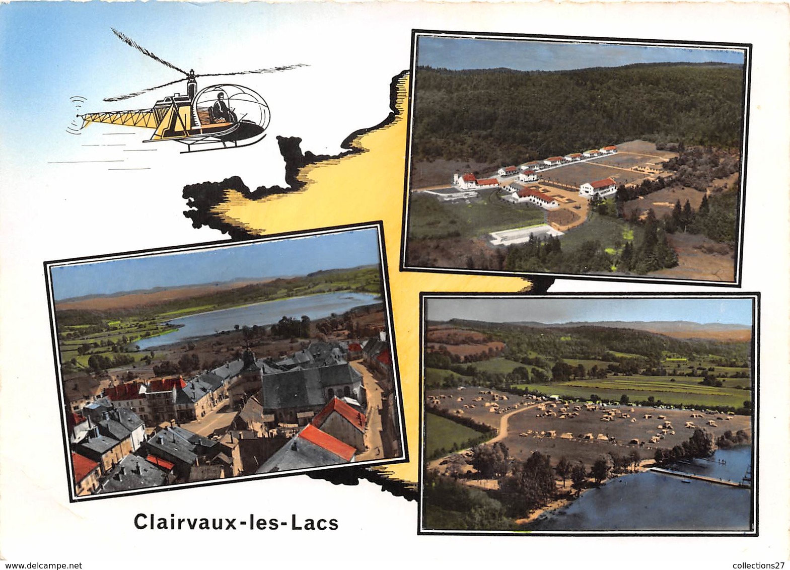 39-CLAIRVAUX-LES-LACS- MULTIVUES - Clairvaux Les Lacs