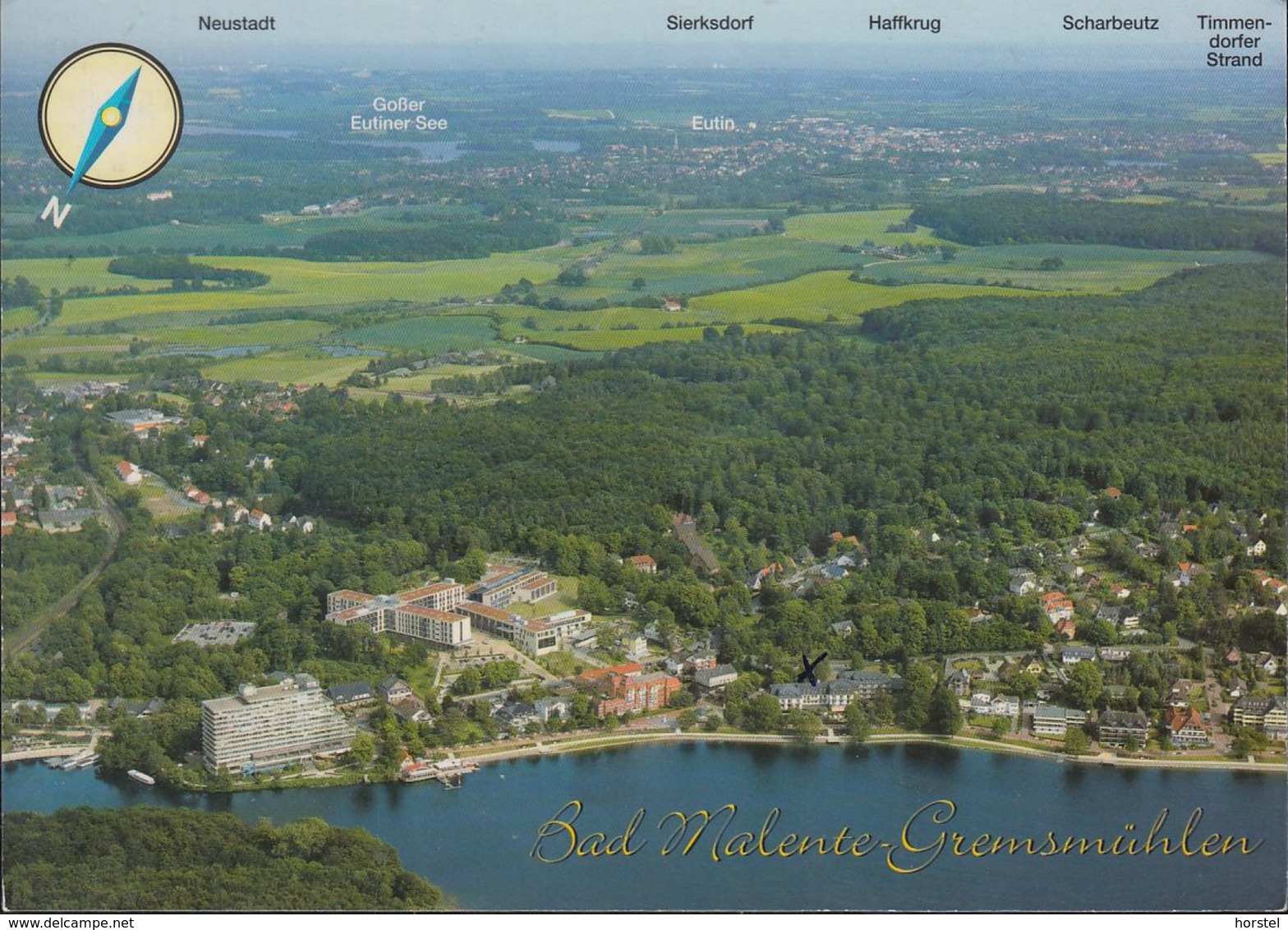 D-23714 Bad Malente-Gremsmühlen - Luftbild - Aerial View - Nice Stamp - Malente-Gremsmuehlen