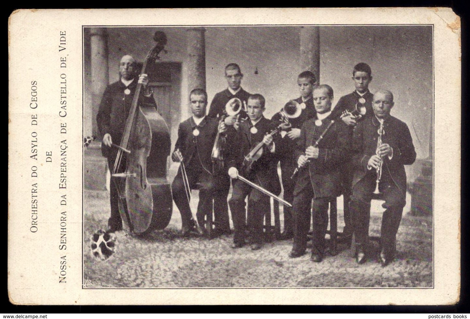 ORCHESTRA Do ASYLO De CEGOS De N.Sra.Esperança De CASTELLO VIDE (Banda Asilo Castelo). Ediçao Typ.Santos Porto PORTUGAL - Portalegre