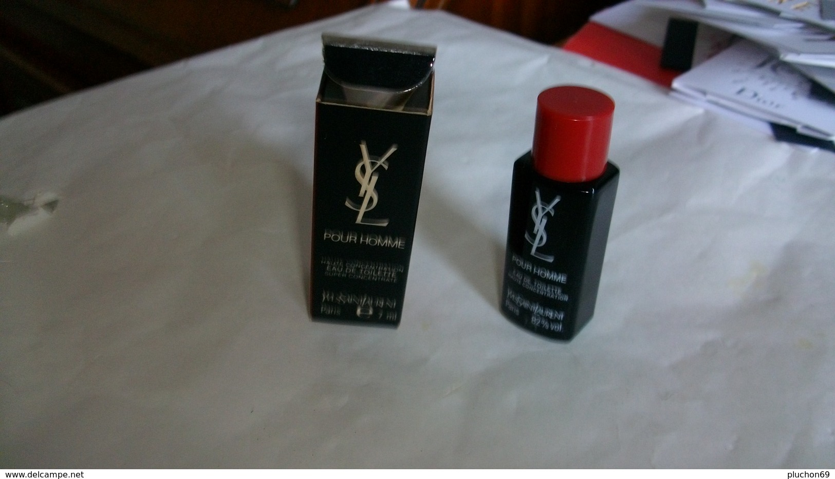 Miniature De Parfum Yves Saint Laurent Homme Haute Concentration Eau De Toilette - Mignon Di Profumo Uomo (con Box)