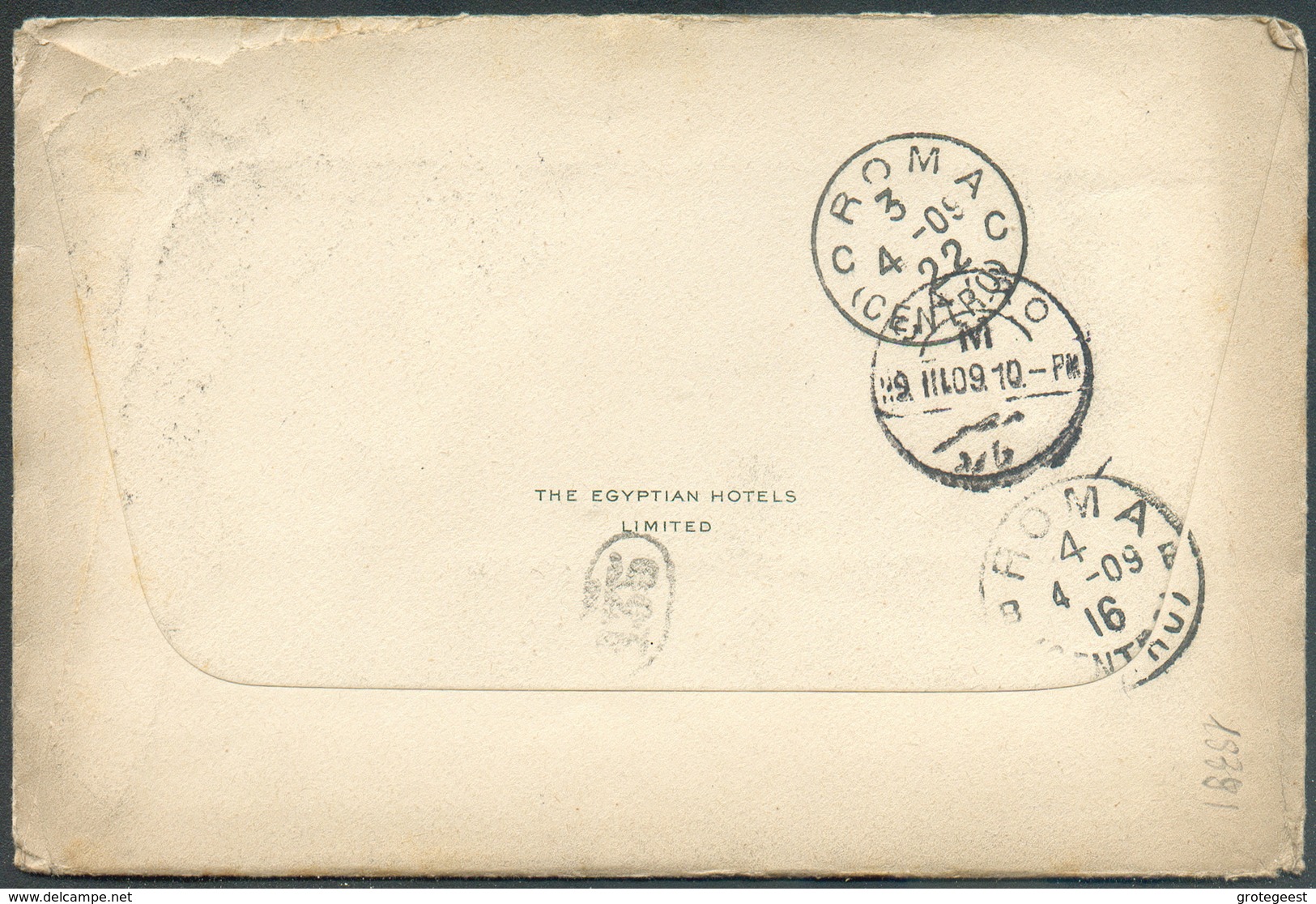 Illustrated Enveloppe (The Egyptian HOTELS Ltd) With Content SHEPHEARD'S HOTEL CAIRO Cancellation SHEPHEARD'S HOTEL CAIR - 1866-1914 Ägypten Khediva