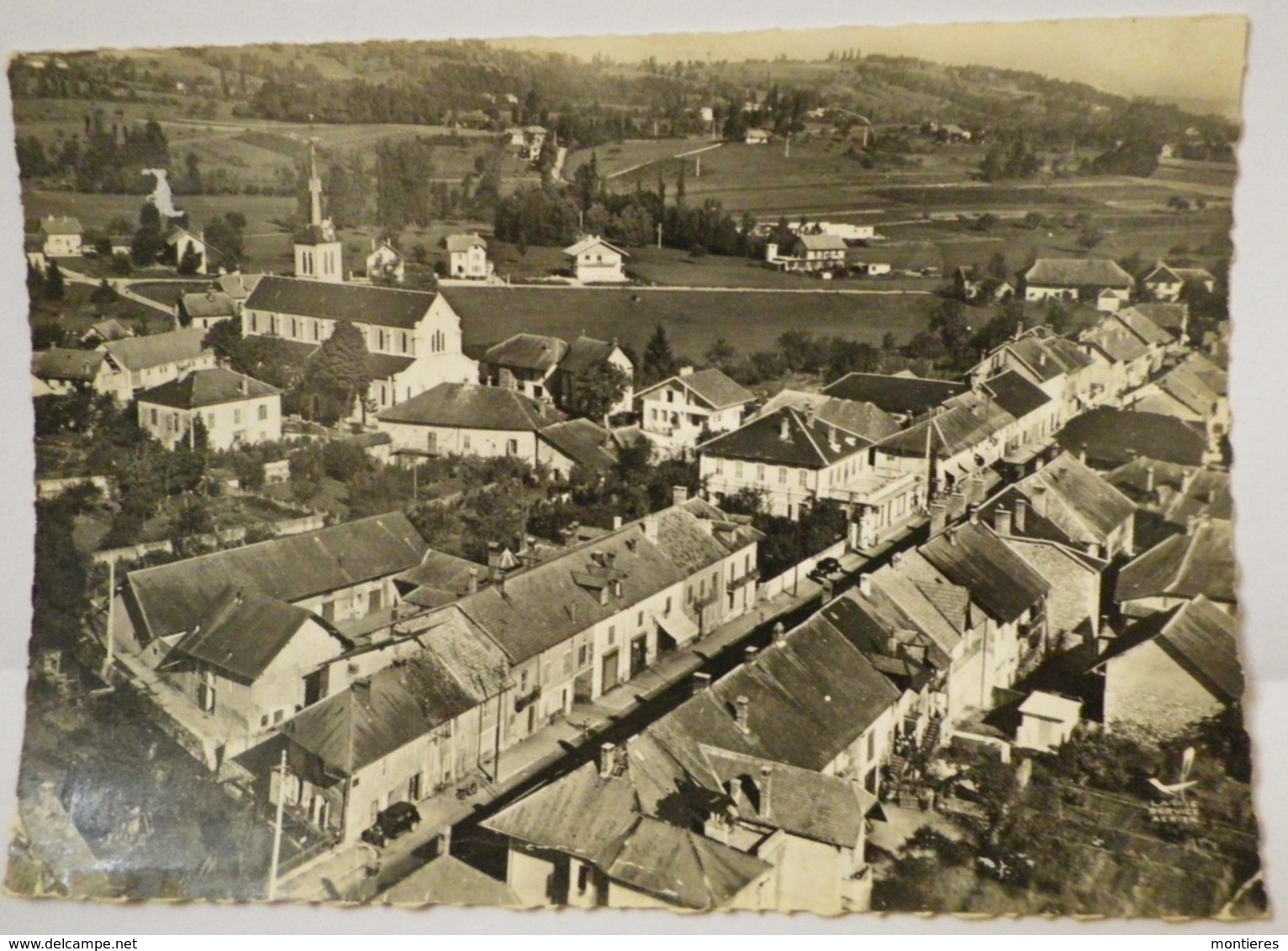 CPSM ALBENS - VUE D'ENSEMBLE - Albens