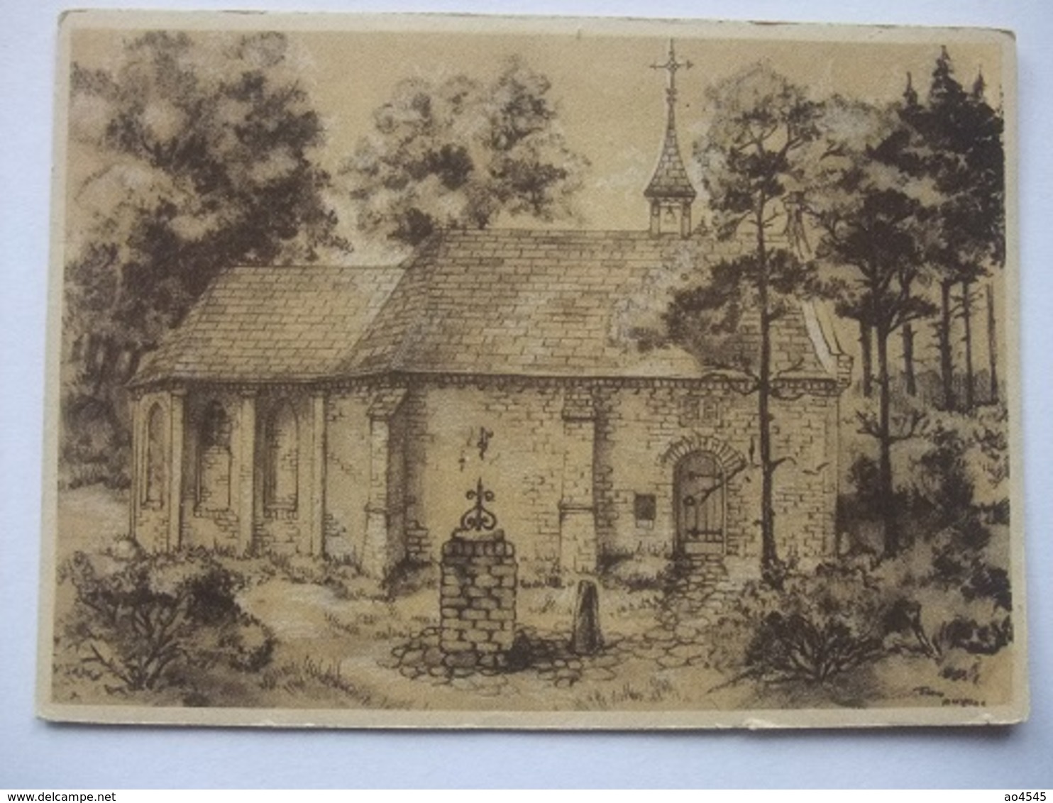 N59 Ansichtkaart Venray - Willibrordus-Kapel - Venray