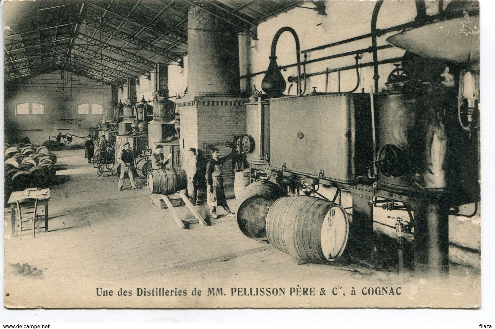 16 - Charente  - Cognac - Une Des Distilleries De MM. PELLISSON PERE & C - A COGNAC  (0793) - Cognac