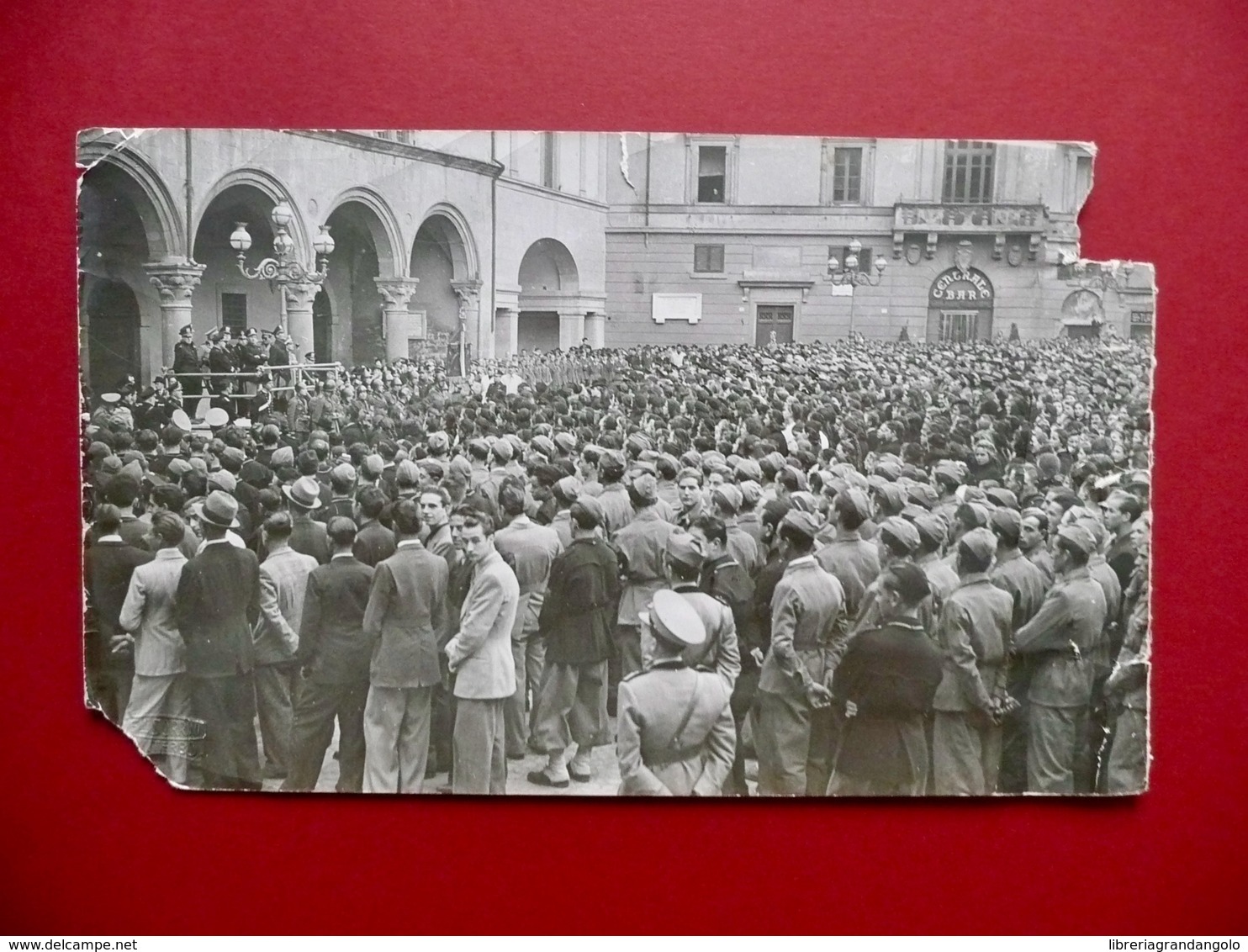 Fotografia Viterbo Manifestazione Sindacati Fascisti Foto Sorini Anni '20 '30 - Altri & Non Classificati