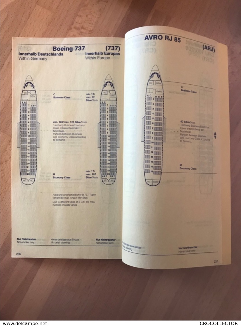 LUFTHANSA Flugplan Timetable Central & Eastern Europe 01 Jul 03 - 25 Oct 03 - Timetables