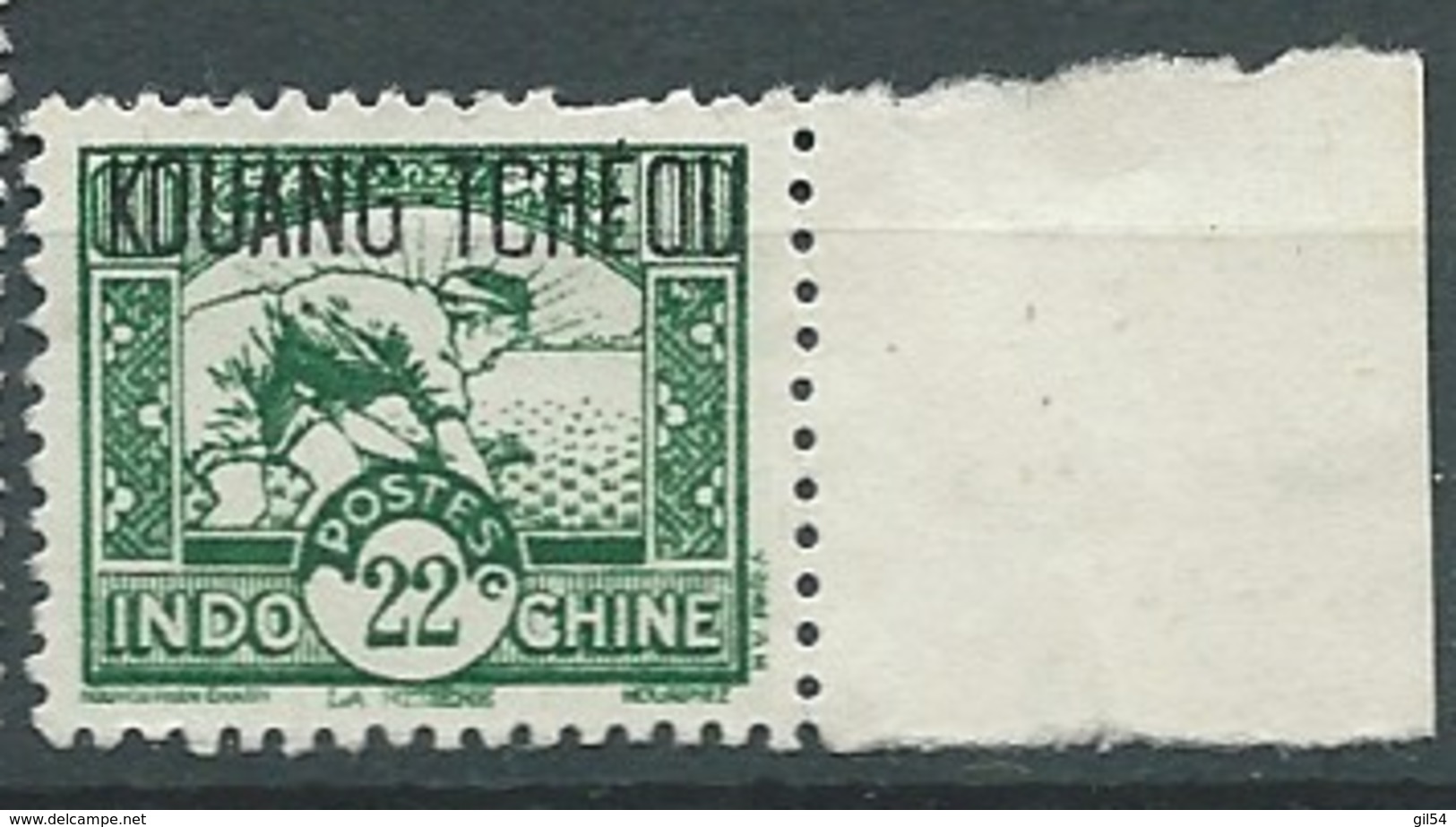 Kouang Tcheou   -   Yvert N°  132 (*)   -   Ay 15035 - Unused Stamps