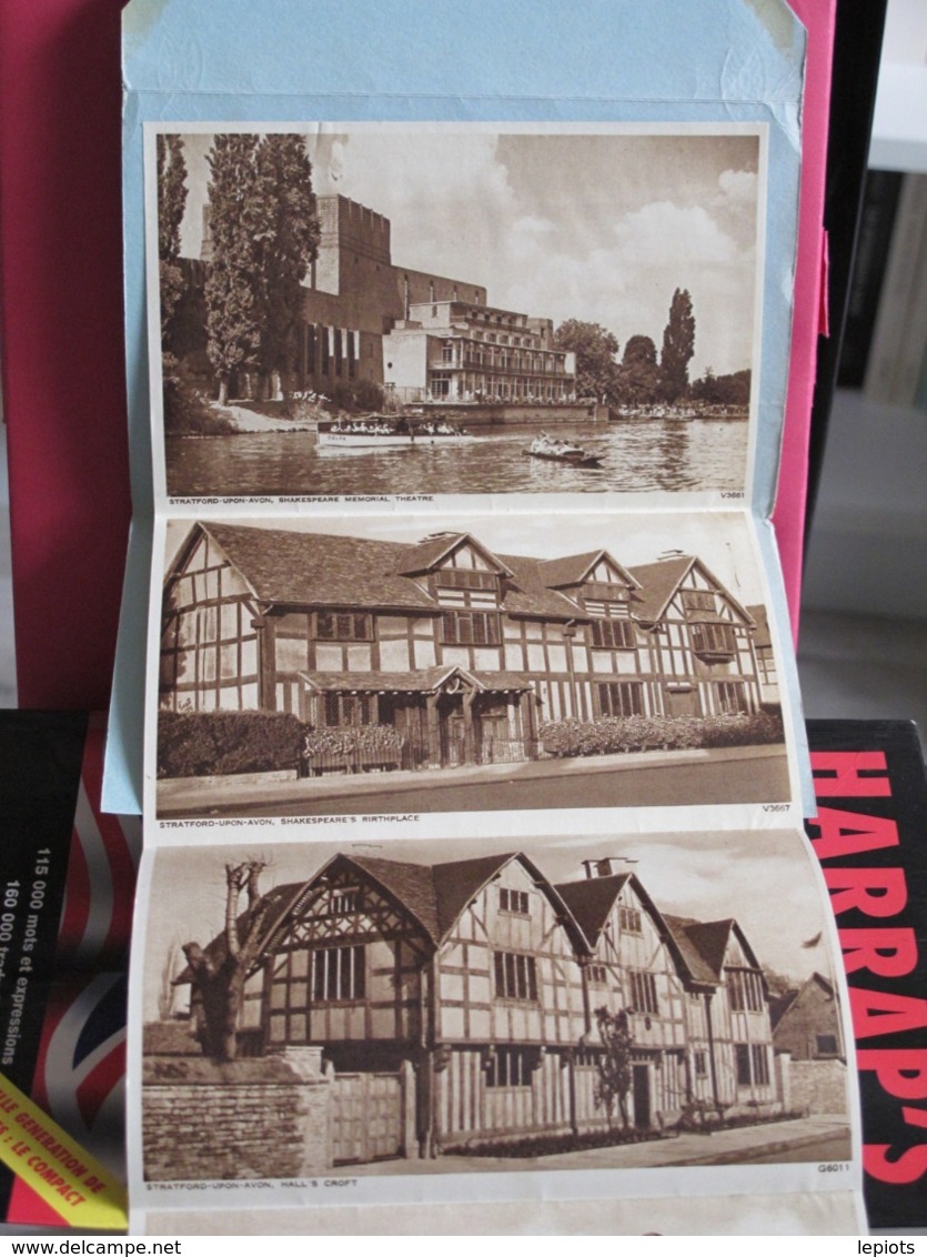 Angleterre - Stratford Upon Avon - Dépliant 6 Vues Souples - Recto Verso - Stratford Upon Avon