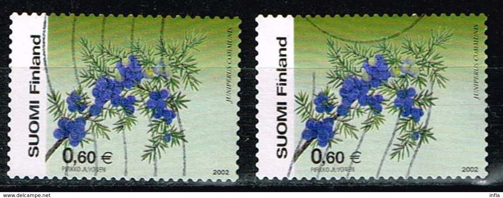 Finnland 2002,Michel# 1625 O Trees: Common Juniper (Juniperus Communis) - Used Stamps