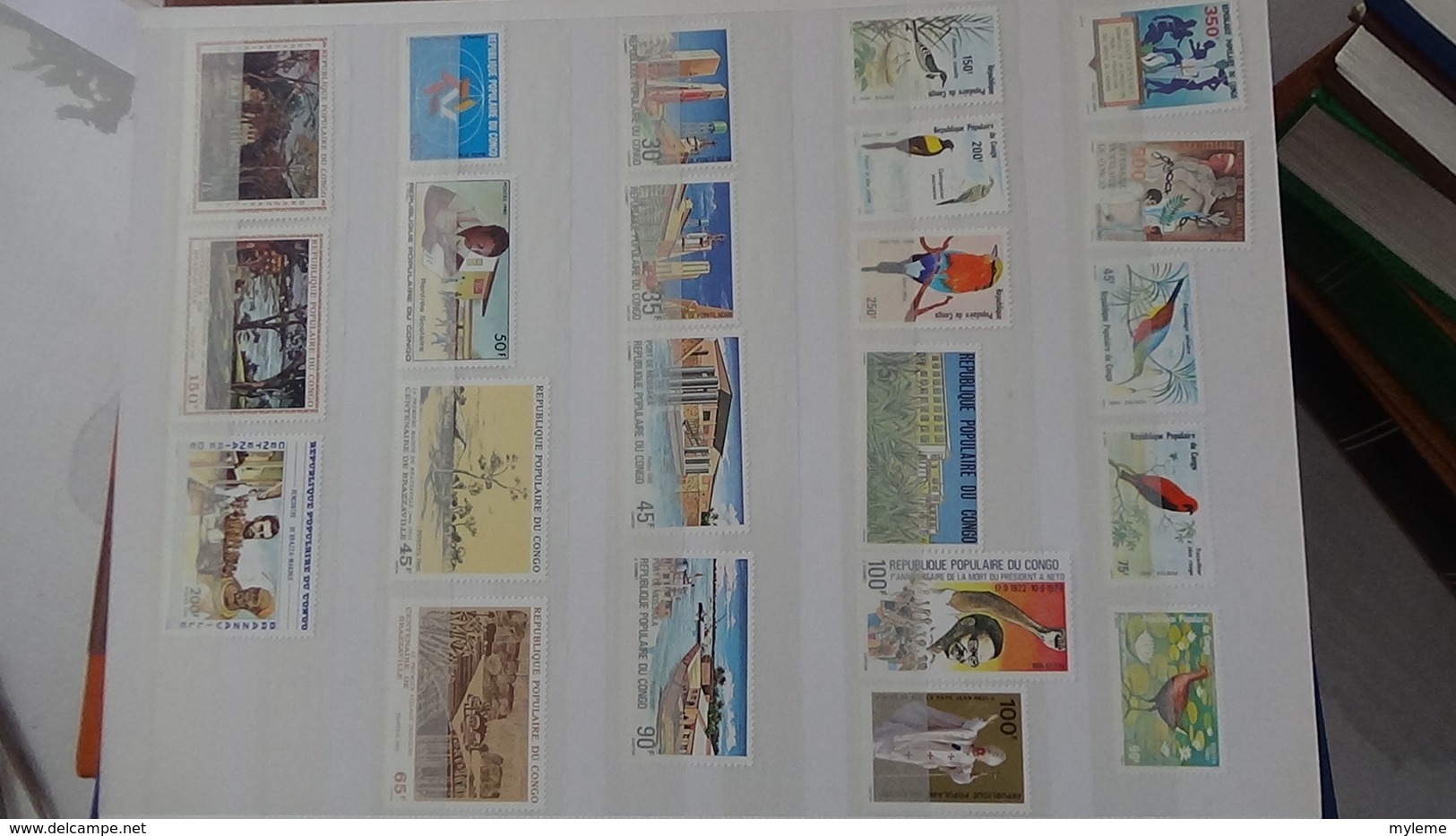 D13 Dispersion D'une Très Grosse Collection De Timbres Et Blocs ** D'Afrique Dont Congo Et Côte D'Ivoire. Voir Commentai - Collections (en Albums)