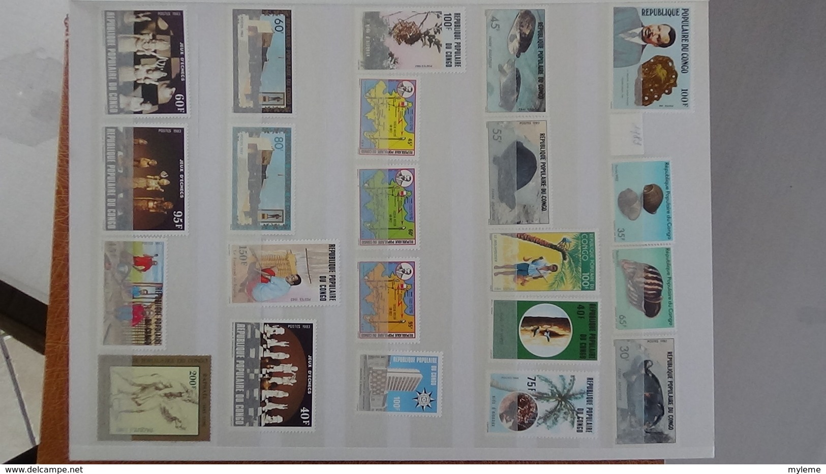 D13 Dispersion d'une très grosse collection de timbres et blocs ** d'Afrique dont Congo et Côte d'Ivoire. Voir commentai