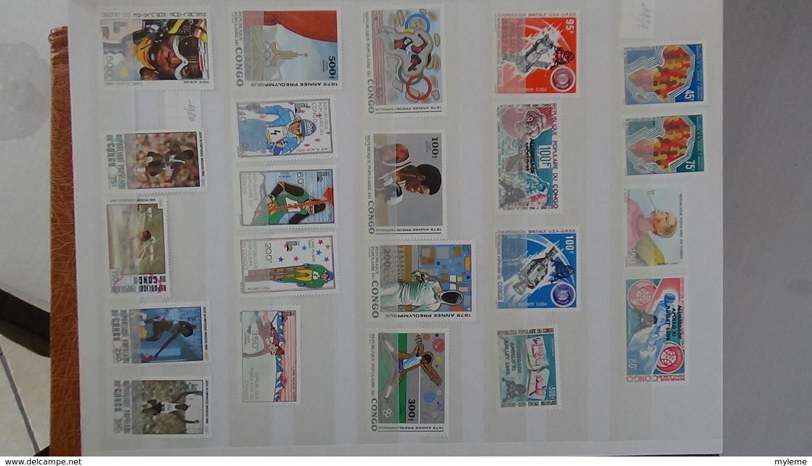 D13 Dispersion d'une très grosse collection de timbres et blocs ** d'Afrique dont Congo et Côte d'Ivoire. Voir commentai