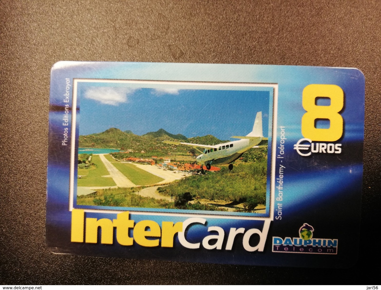 Phonecard St Martin French INTERCARDS No 016** 624** - Antilles (Françaises)