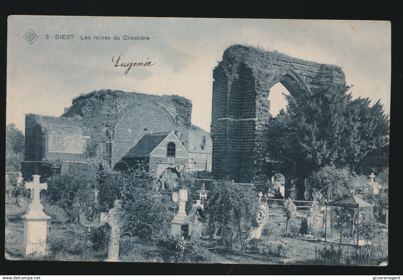 DIEST  LES RUINES DU CIMETIERE   UITG  SBP - Diest