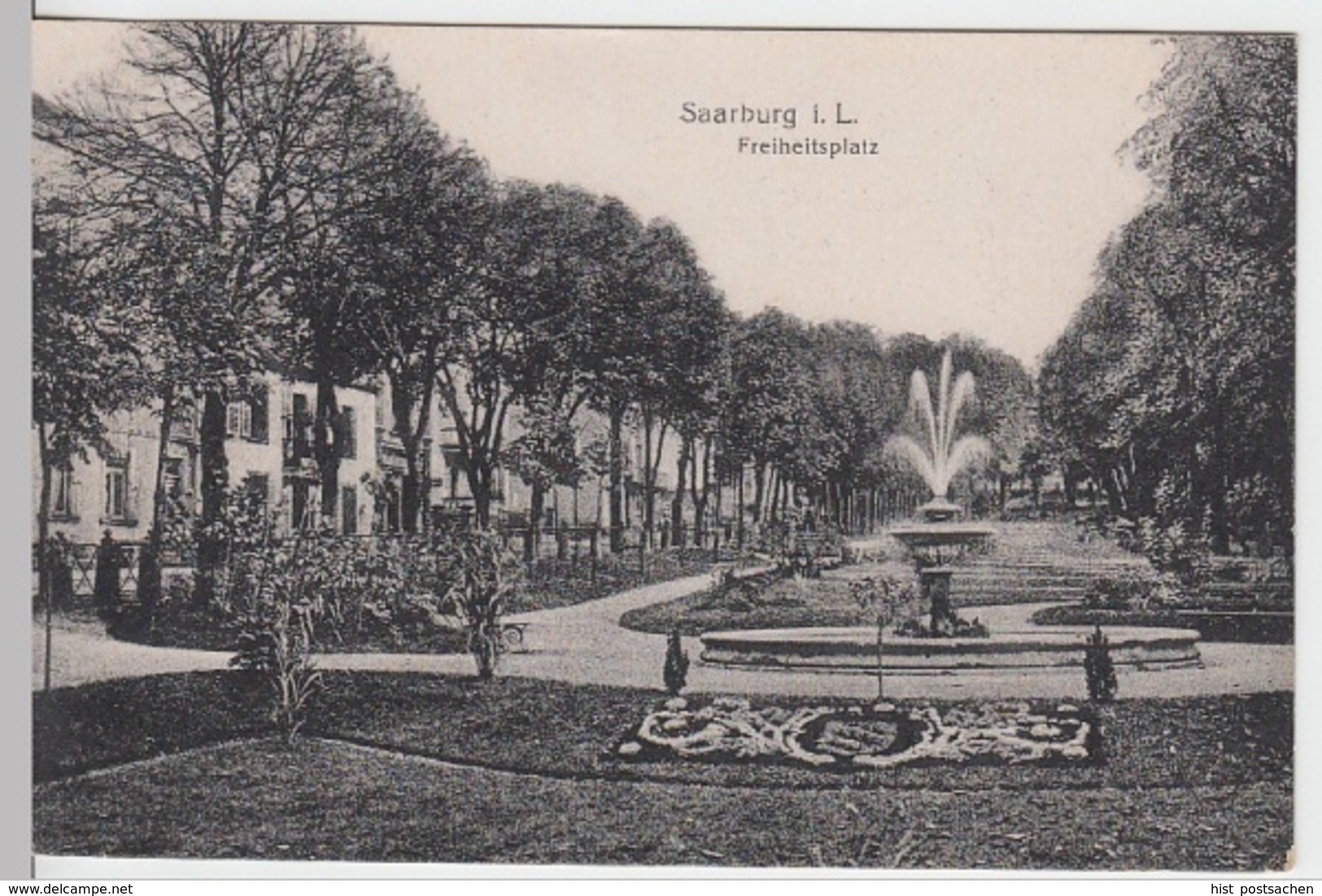 (10604) AK Saarburg I.L., Sarrebourg, Freiheitsplatz 1910/20er - Lothringen