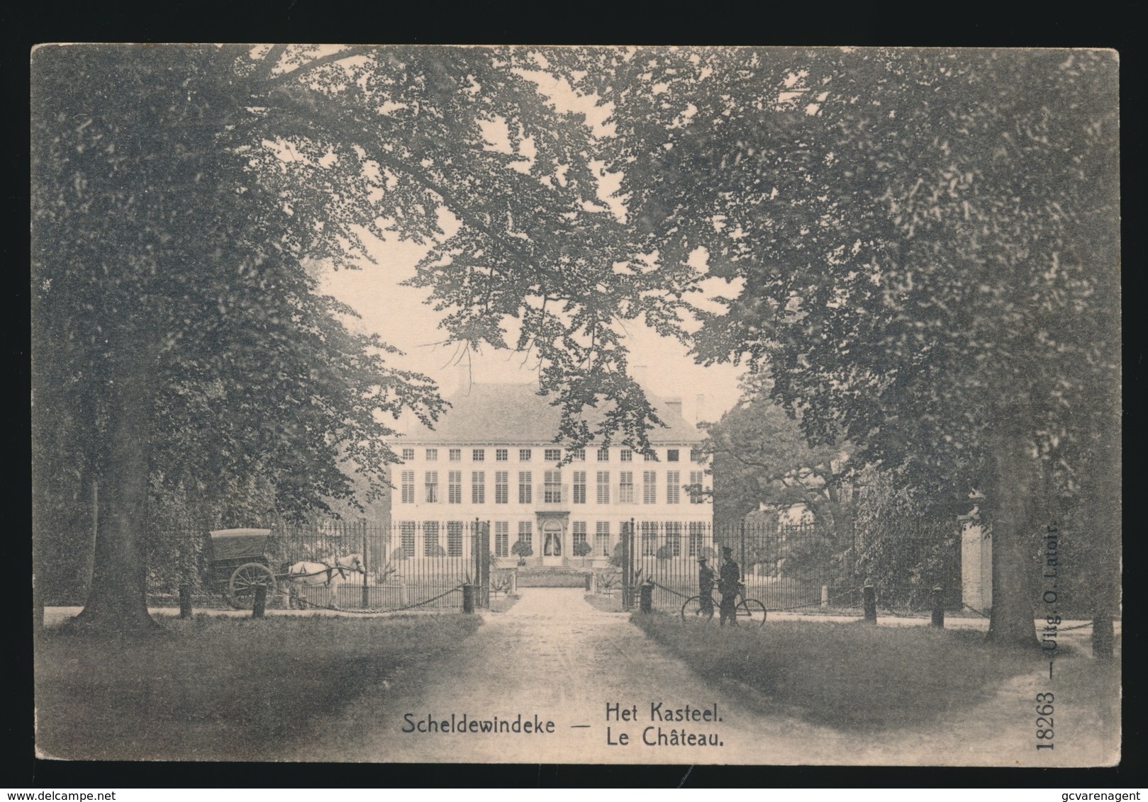 SCHELDEWINDEKE  HET KASTEEL - Oosterzele