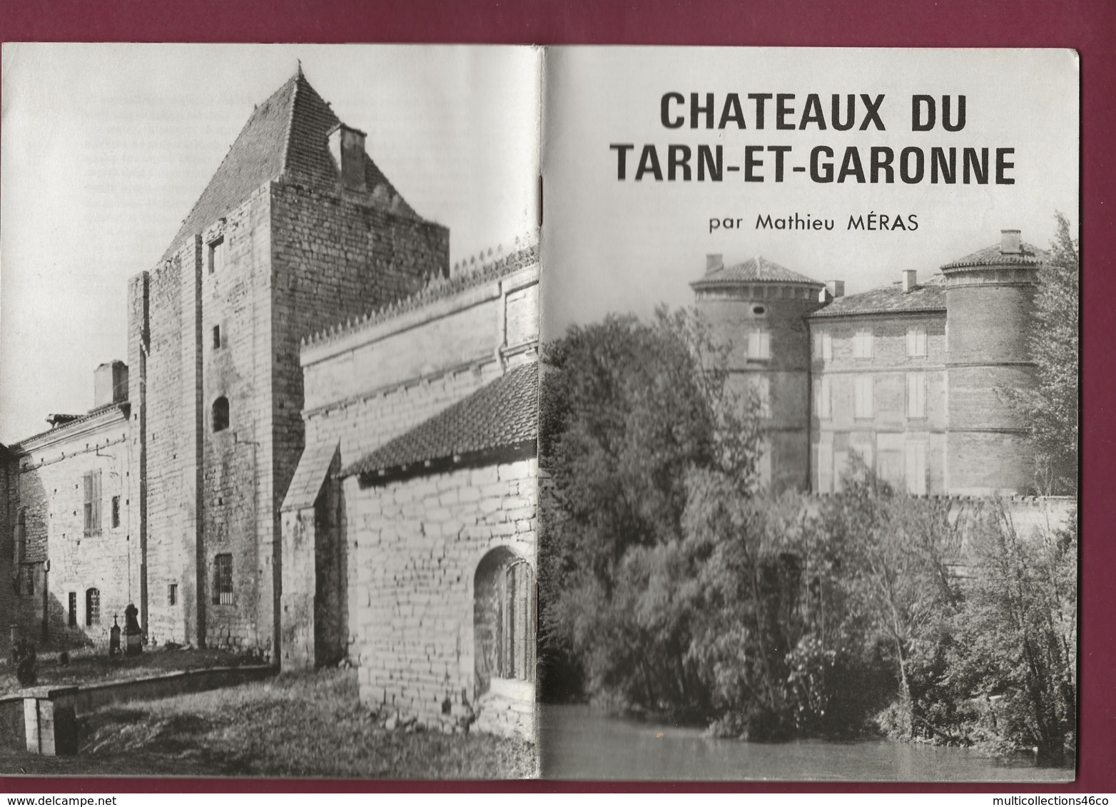 200320B - Opuscule CHATEAUX DU TARN ET GARONNE Par MATHIEU MERAS - Midi-Pyrénées