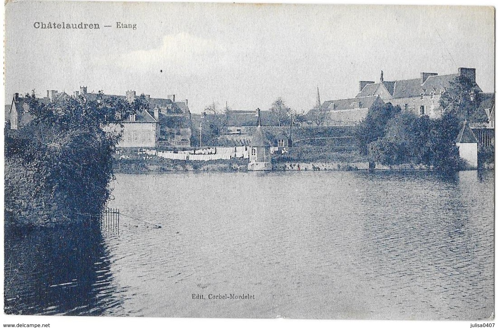 CHATELAUDREN (22) étang - Châtelaudren