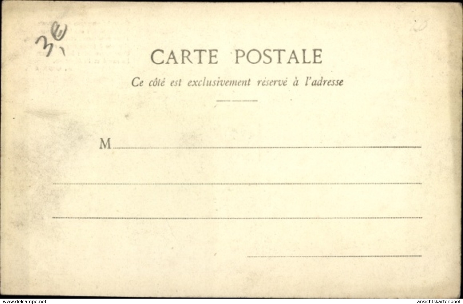 Passepartout Cp Glückwunsch Neujahr, Jahreszahl 1904, Französische Eisenbahn, Dampflok, Etat 2610 - Nouvel An