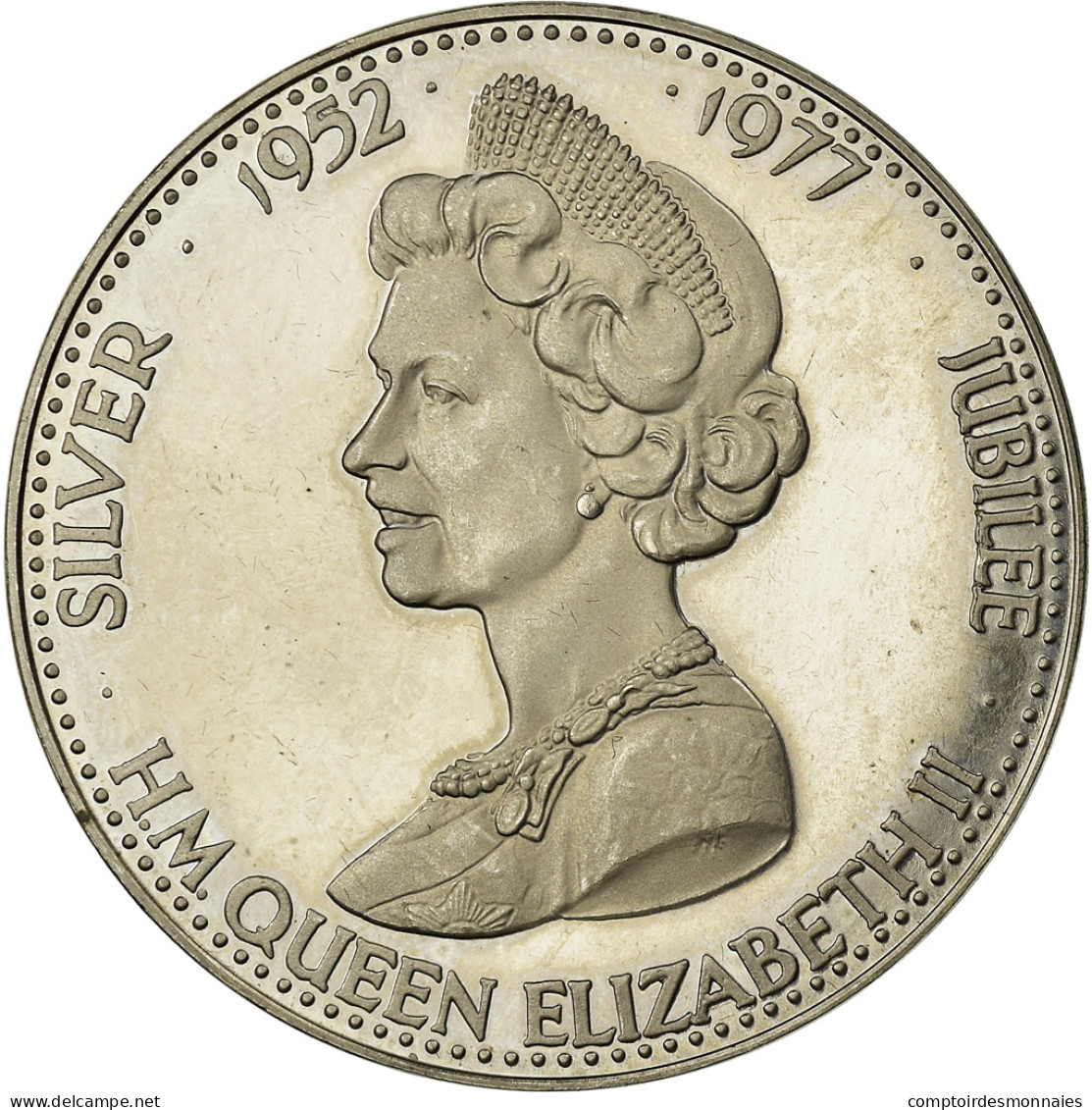 United Kingdom , Médaille, Queen Elizabeth II, Silver Jubilee, 1977, SPL - Autres & Non Classés