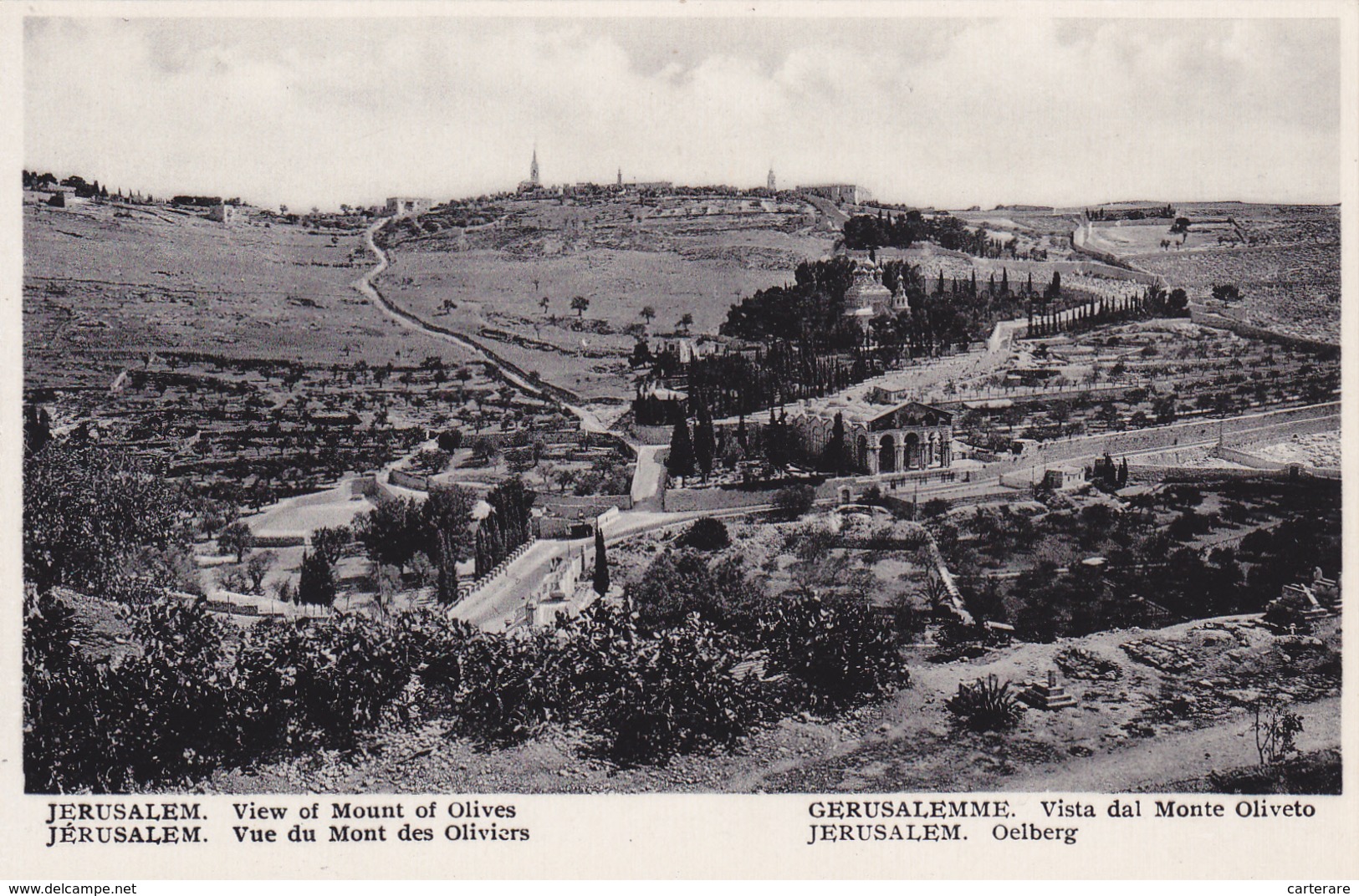 ISRAEL,JERUSALEM,MONT DES OLIVIERS - Israel