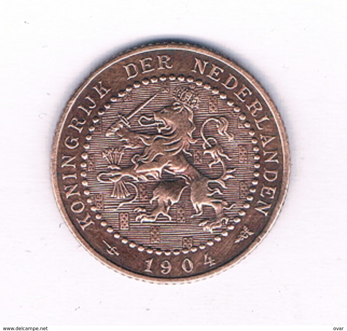 1 CENTS  1904  NEDERLAND /2213// - 1 Cent