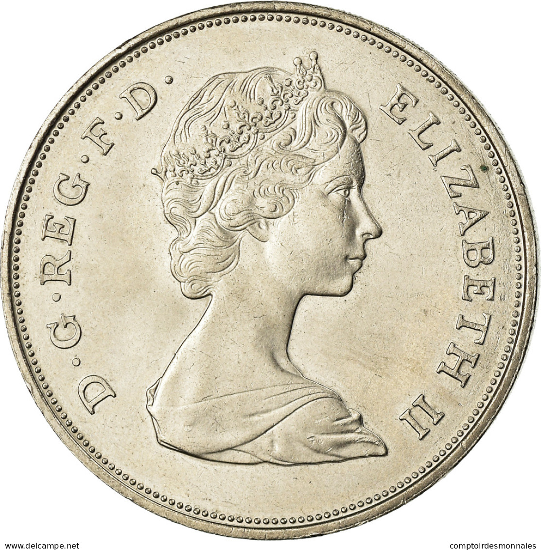 United Kingdom , Médaille, Royal Wedding Commemorative Crown, 1981, FDC, Nickel - Autres & Non Classés