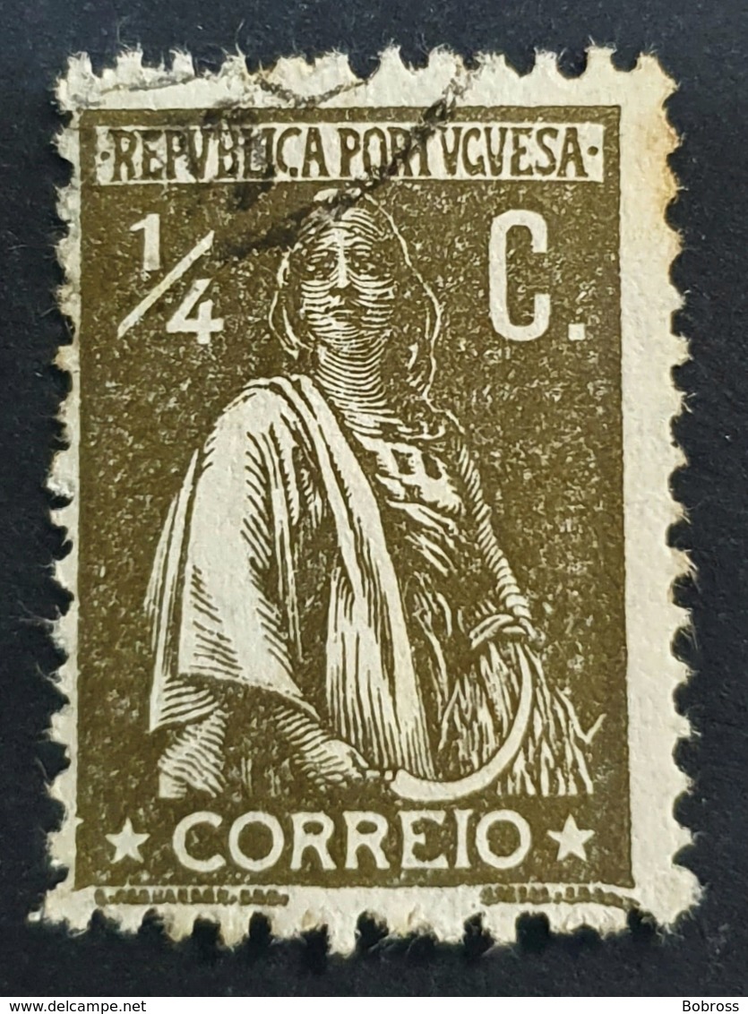 1912 Ceres 1/4c, Republica Portuguesa, Portugal, *, ** Or Used - Oblitérés