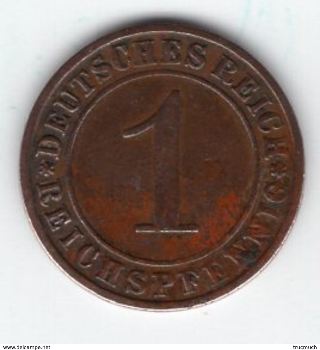104 - Weimarer Republik - 1 Rentenpfennig - 1925 - E - 1 Rentenpfennig & 1 Reichspfennig