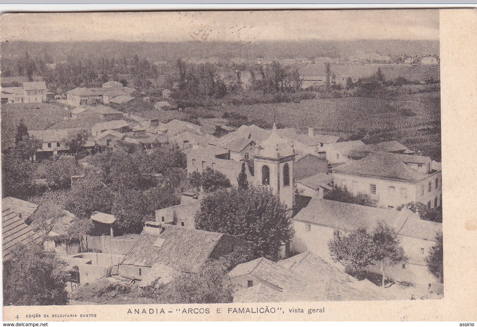 Portugal- Anadia - Postal Circulado - Coimbra